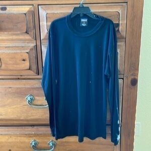 Patagonia Capilene Unisex black long sleeve tee, size XS.